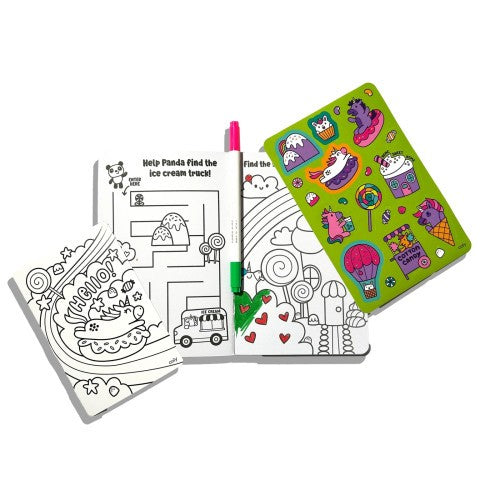 Ooly Let's Go! Colouring Set - Robo Dinos