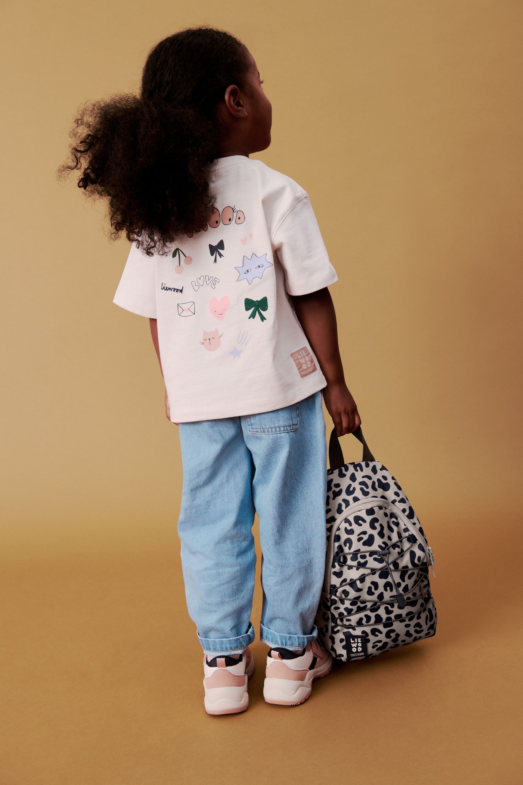 Liewood Phoenix One Shoulder Backpack - Mega leo mist mix