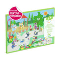 Djeco Repositionable Stickers Board - Fanfare