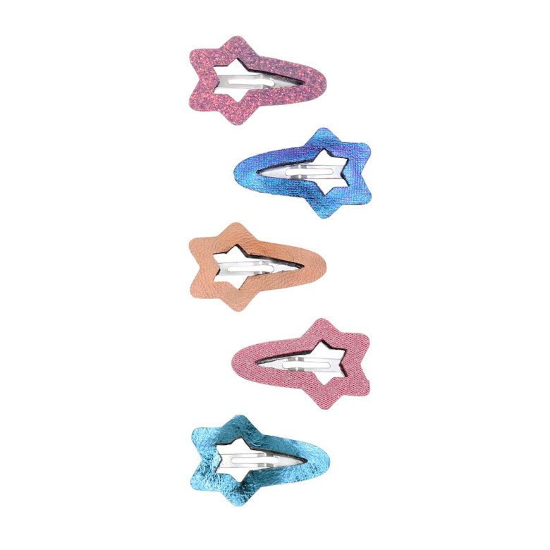 Mimi & Lula Cut out star mini hair clips
