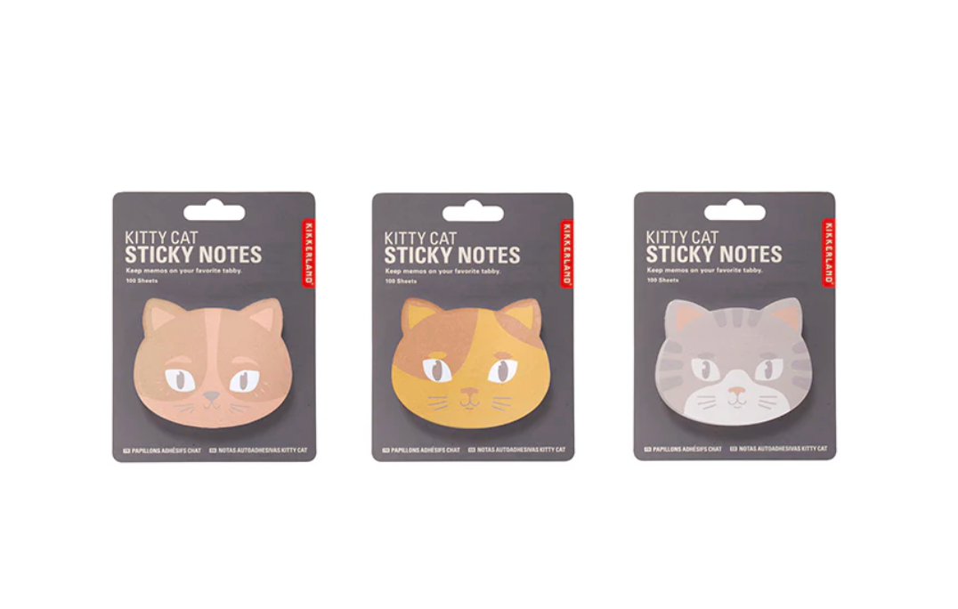 Kitty Cat Sticky Notes