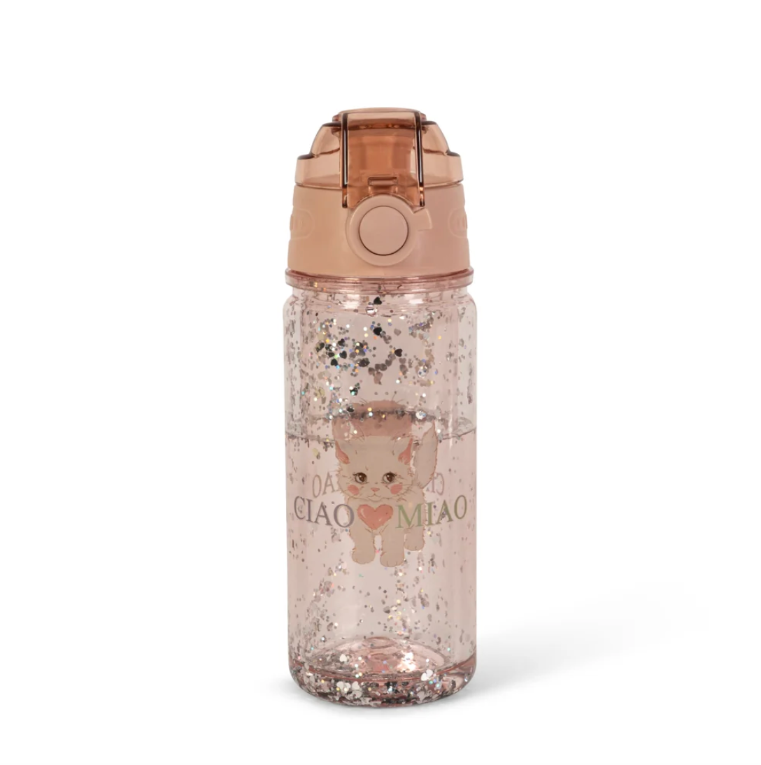 Konges Sløjd Glitter Water Bottle - Ciao Miao
