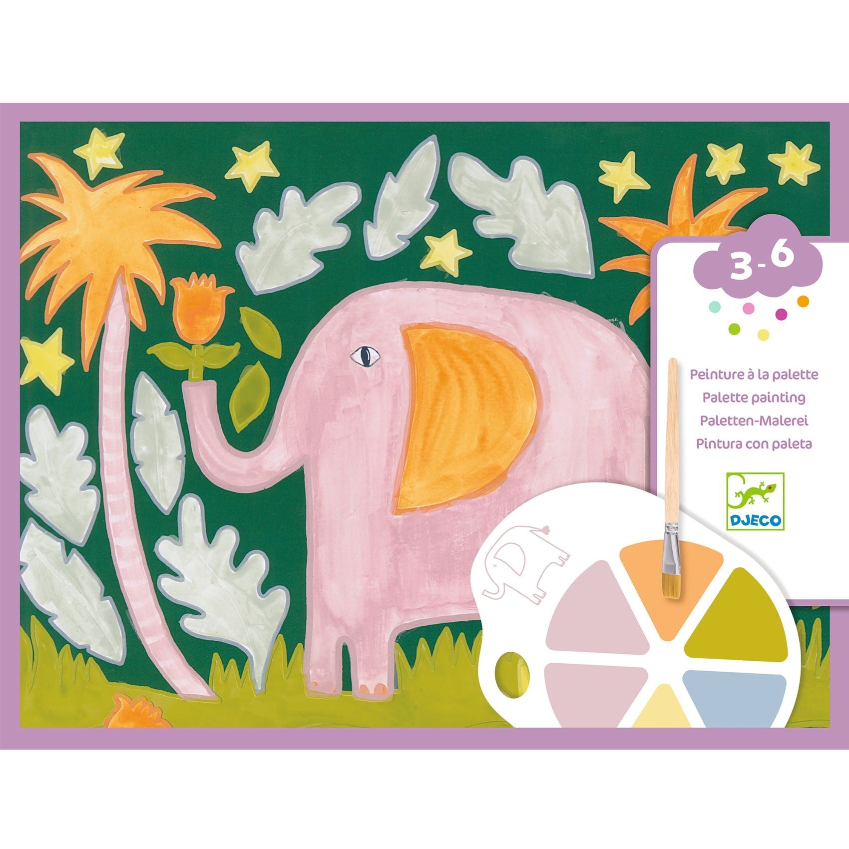 Djeco Painting Craft Set - Wild Ones