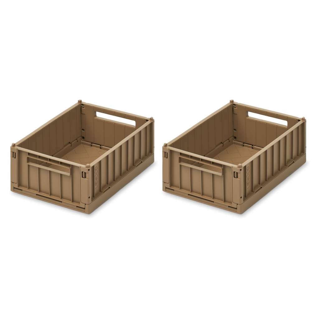 Weston Storage Box Small 2 Pack - Oat