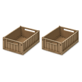 Weston Storage Box Small 2 Pack - Oat