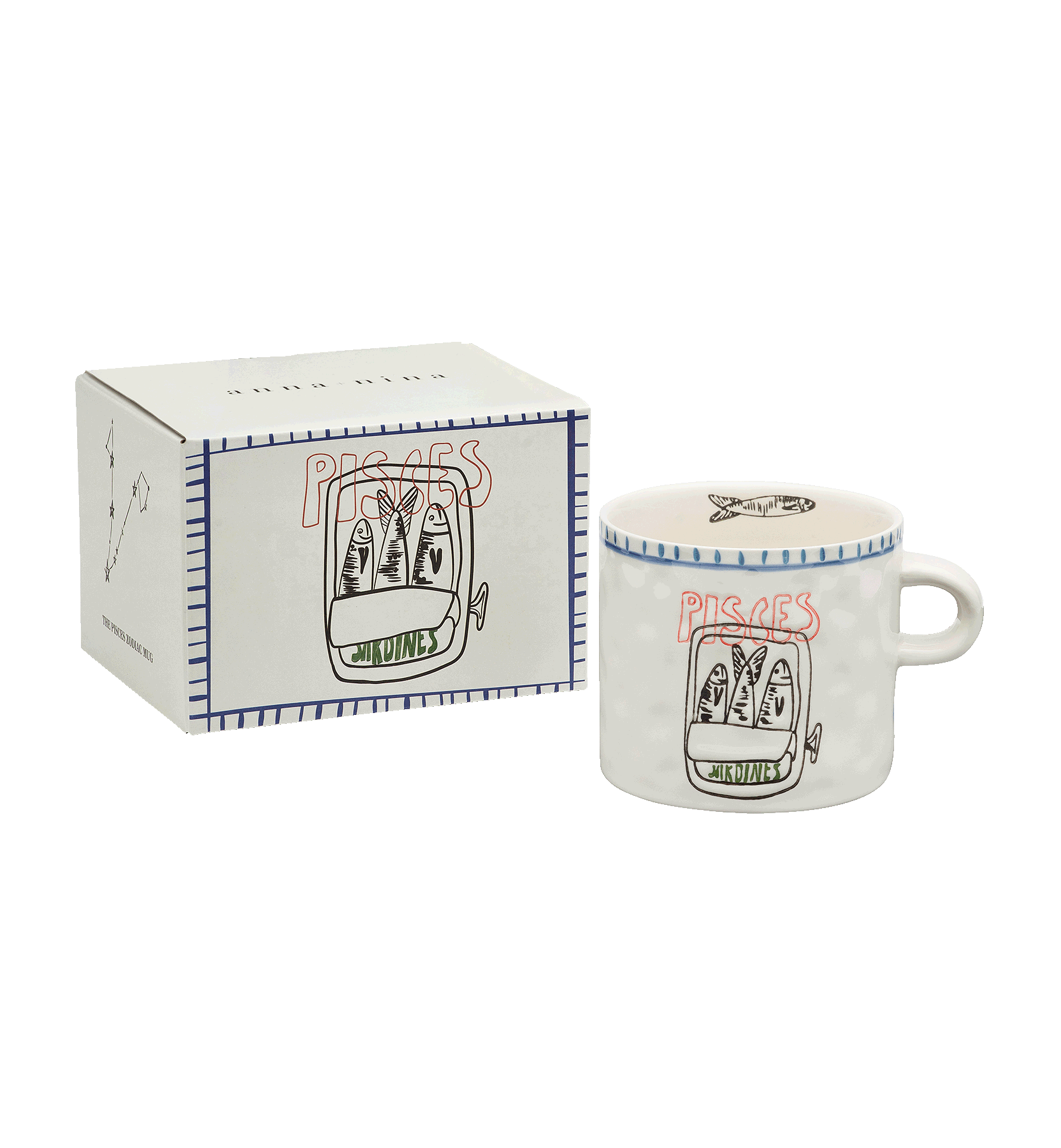 Anna+Nina Zodiac Mugs