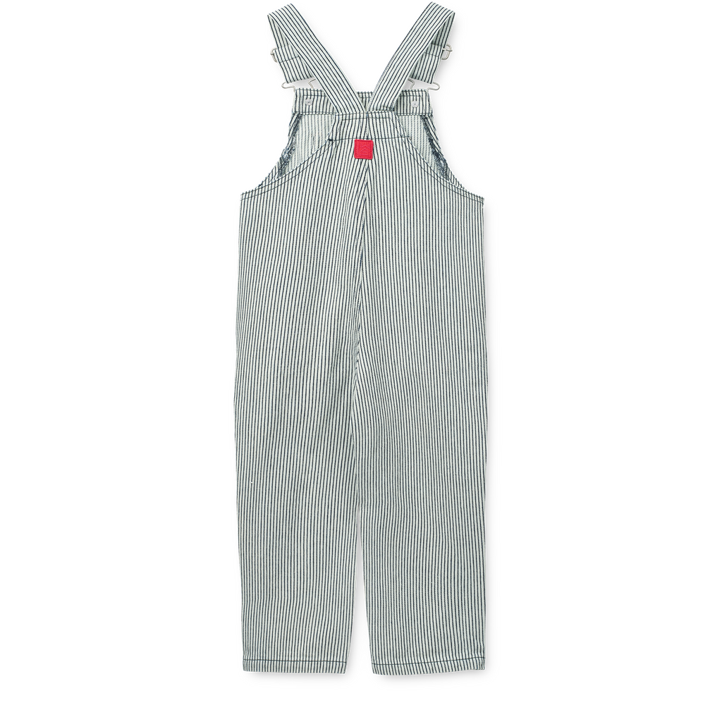 Liewood Delani Stripe Denim Dungarees