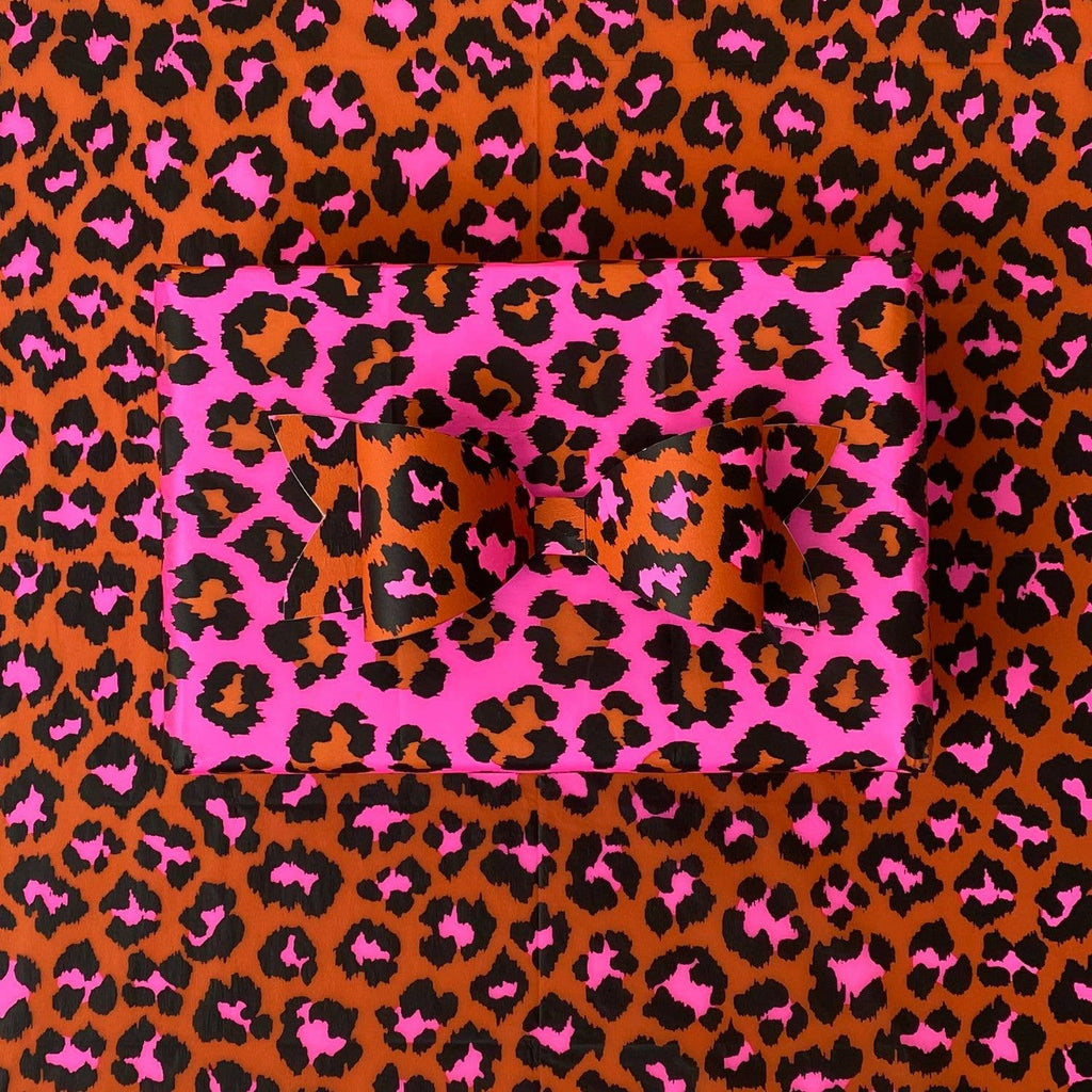 Tissue Paper (Pack of 6) Leopard - Ginger & Pink