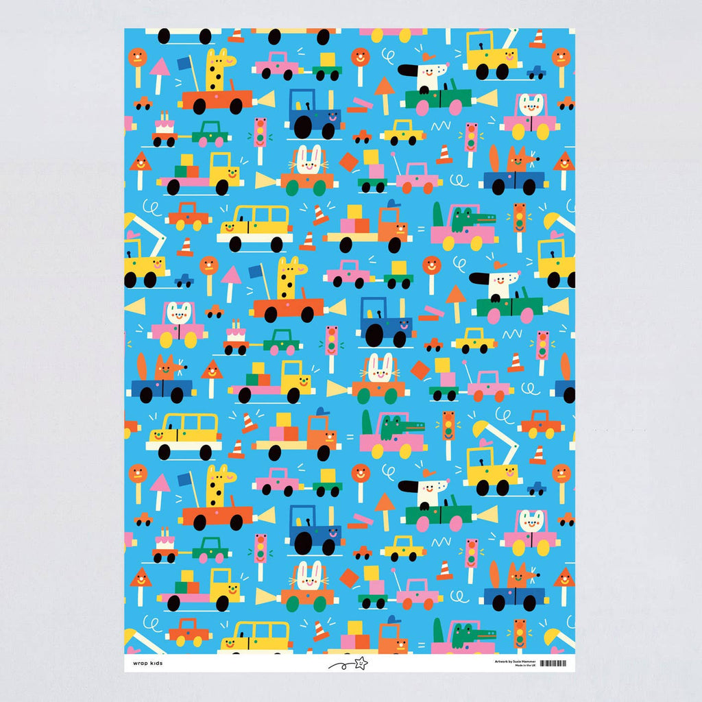 Beep Beep Gift Wrap
