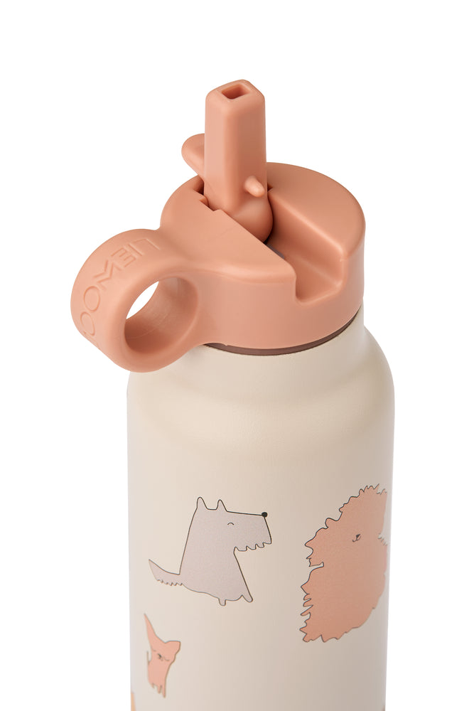 Liewood Falk Water Bottle - Cats and Dogs