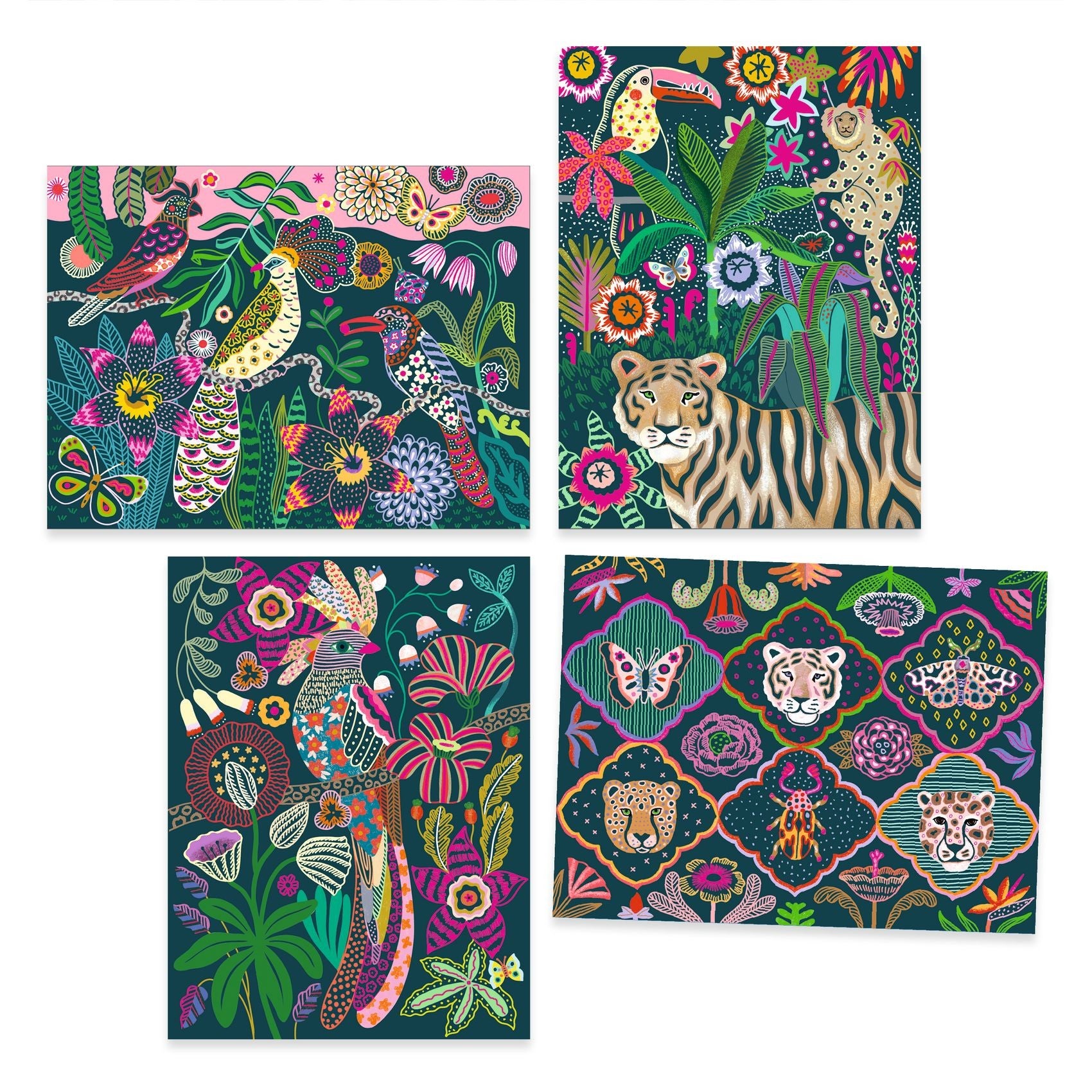 Djeco Rococo Scratch Card Set