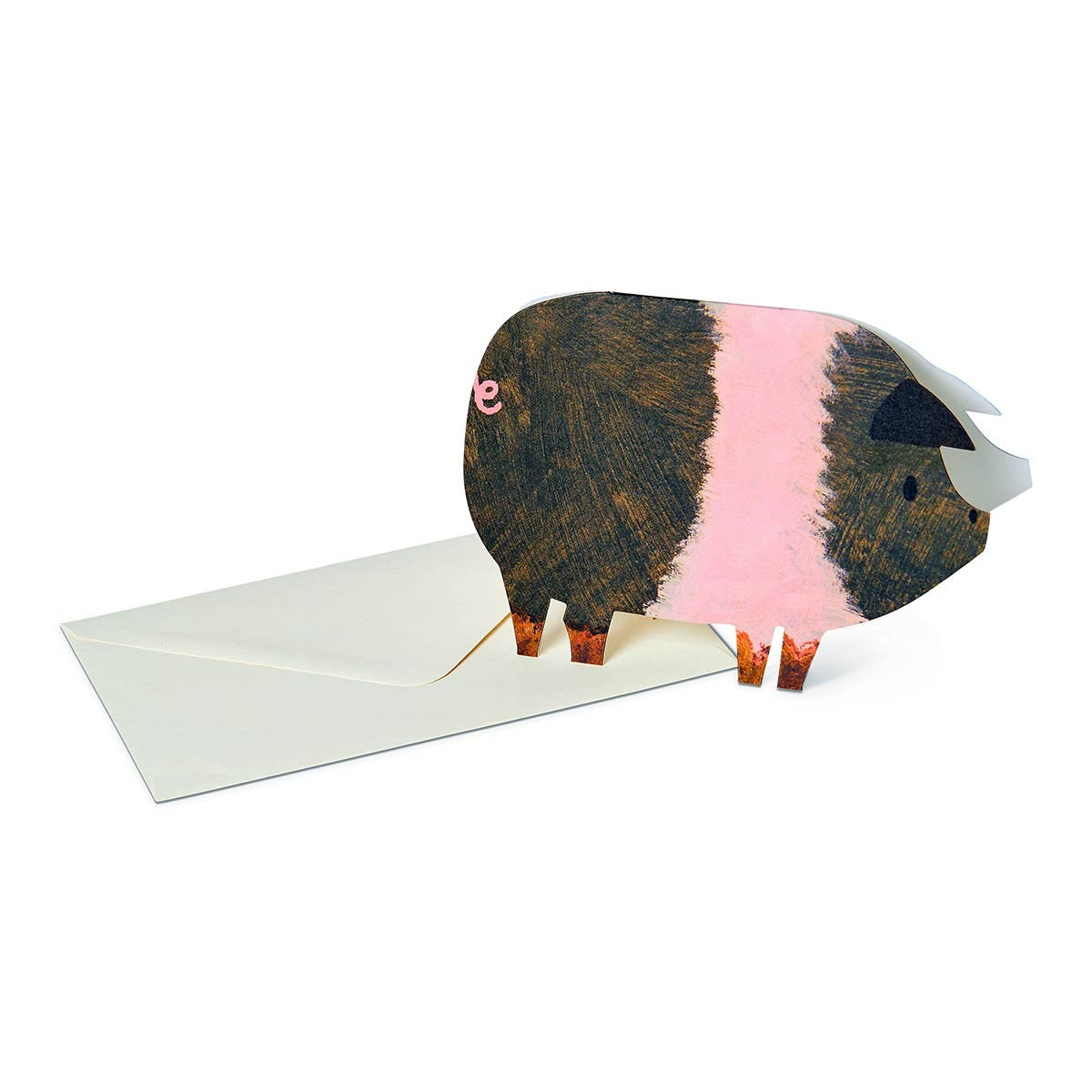 Striped Pig Birthday | Father’S Day Card | Kid Birthday Card