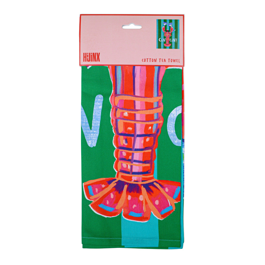 Hijinx Tea Towel - Cin Cin Lobster