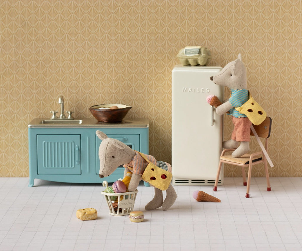 Maileg Tricycle basket, Mouse