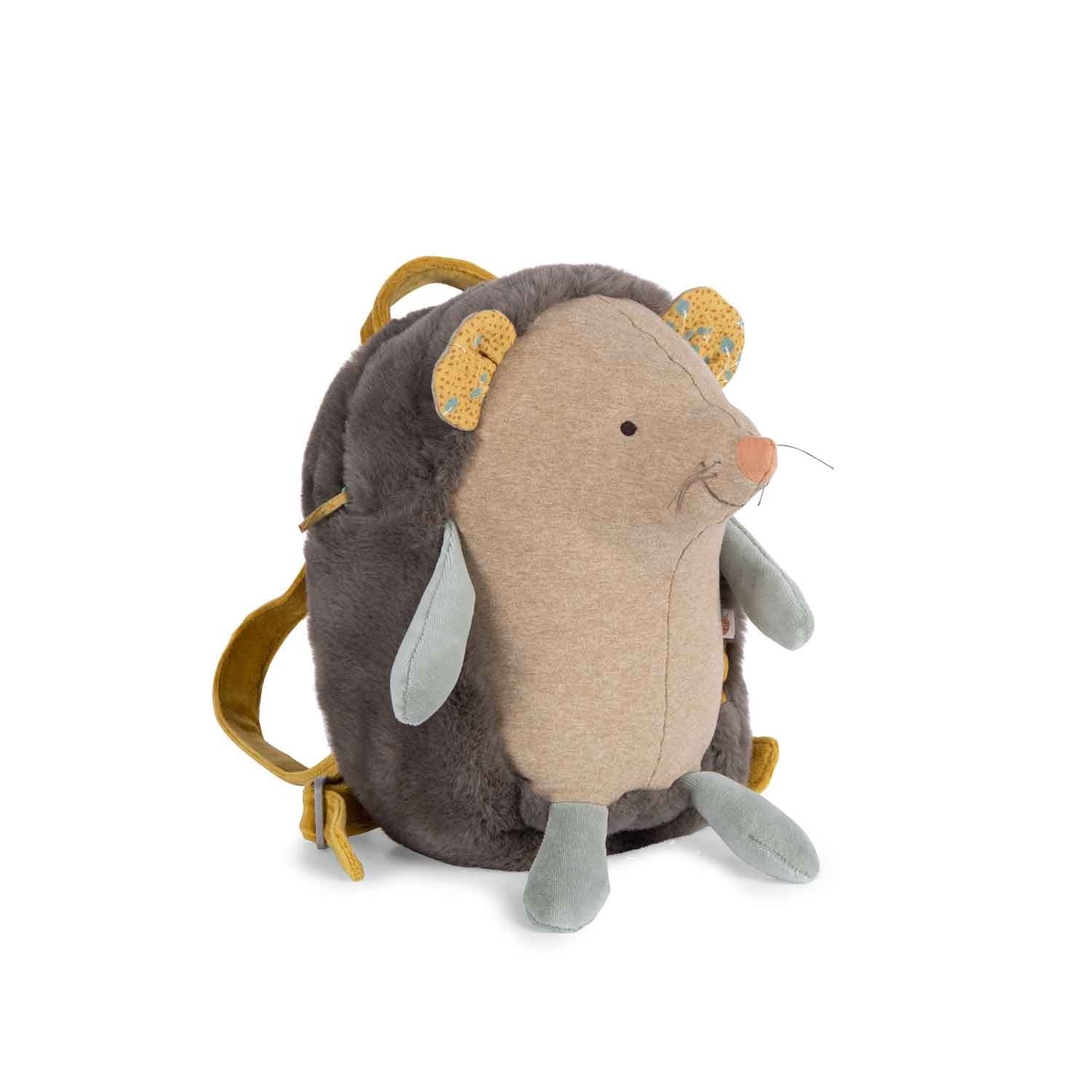 Moulin Roty Hedgehog backpack - Trois Petits Lapins