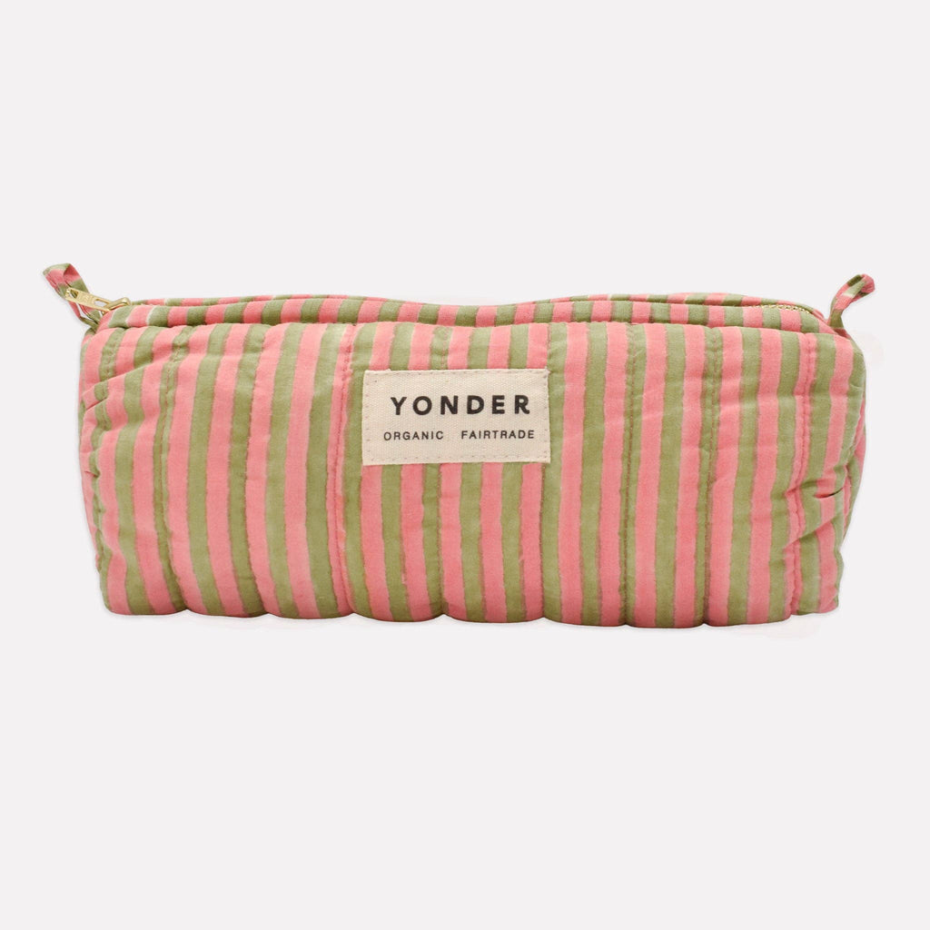 YONDER Quilted Barrel Case | Candy Stripe | Sugarsnap