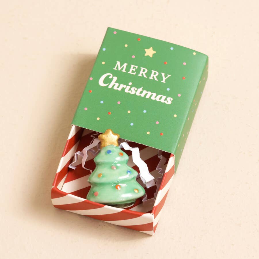 Tiny Matchbox Ceramic Tokens