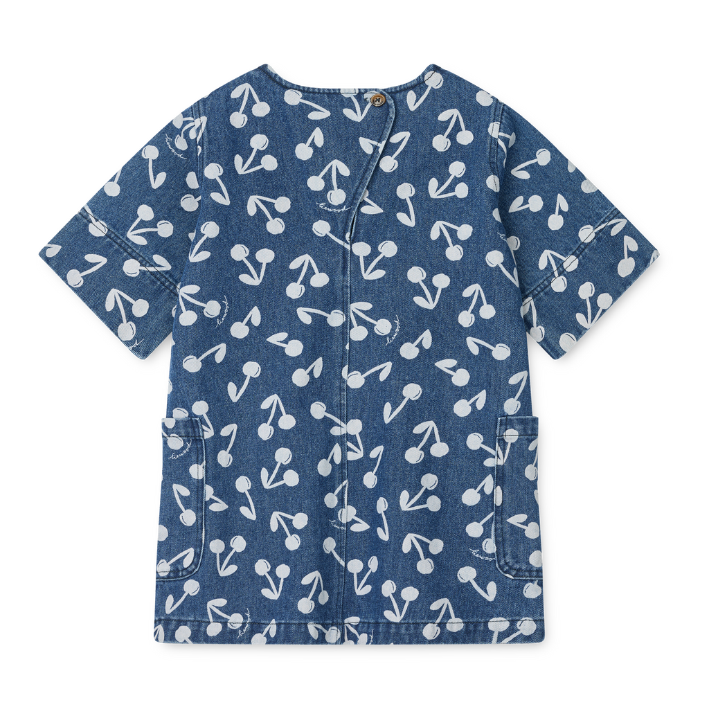 Liewood Angelica Printed Denim Dress