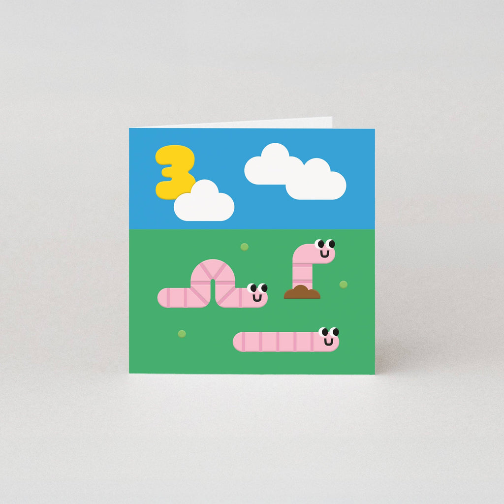 3rd Birthday Card | Third Birthday Card | Kids Birthday Card