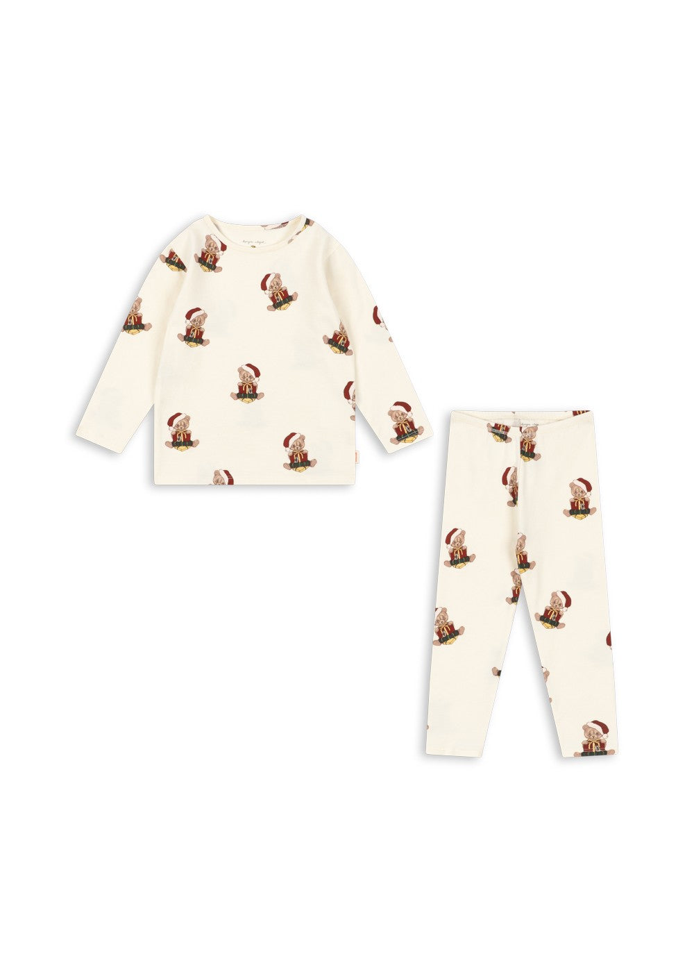 Konges Sløjd Basic Blouse/Pants Set - Teddy Bear