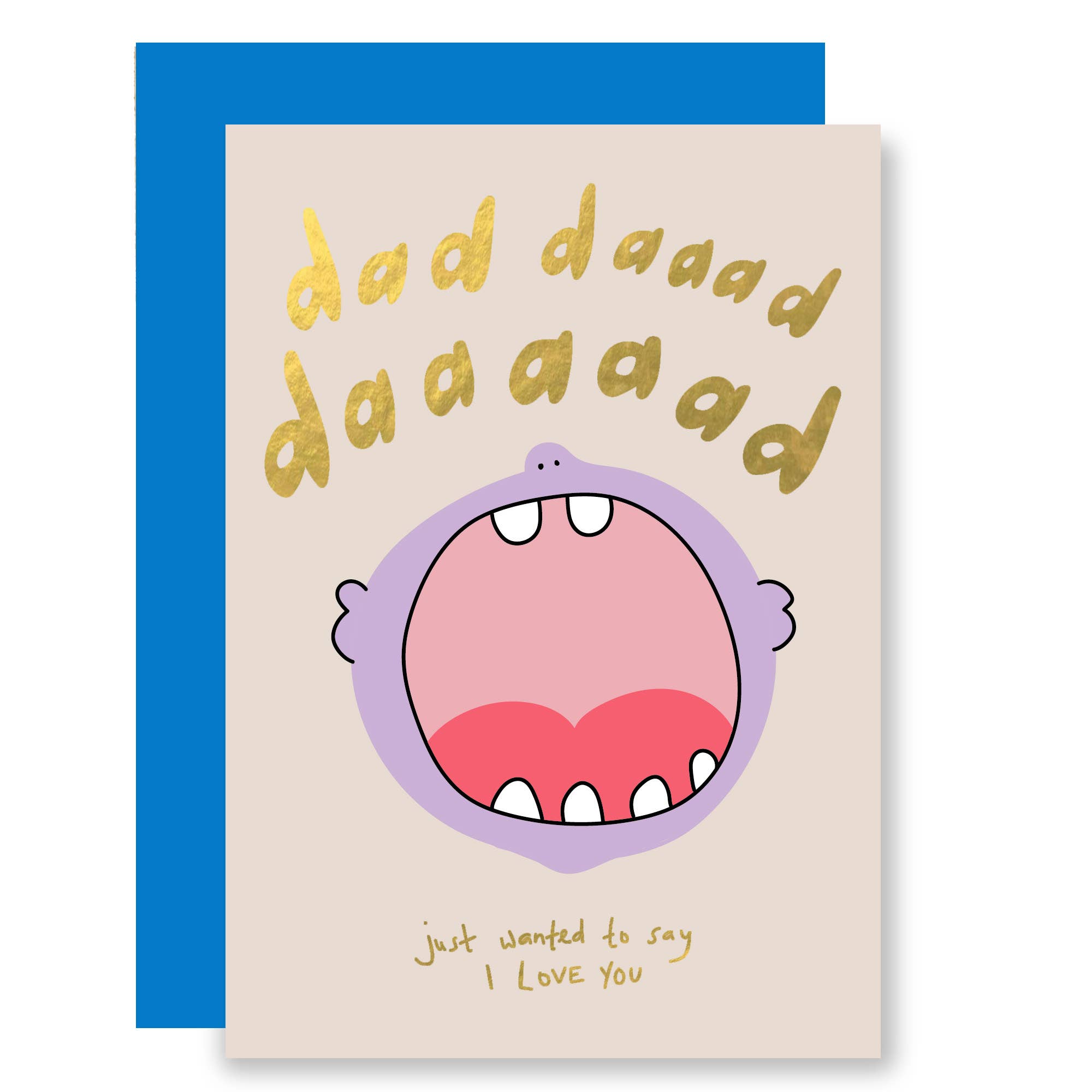 Father's Day Card, Daaaaaaaad