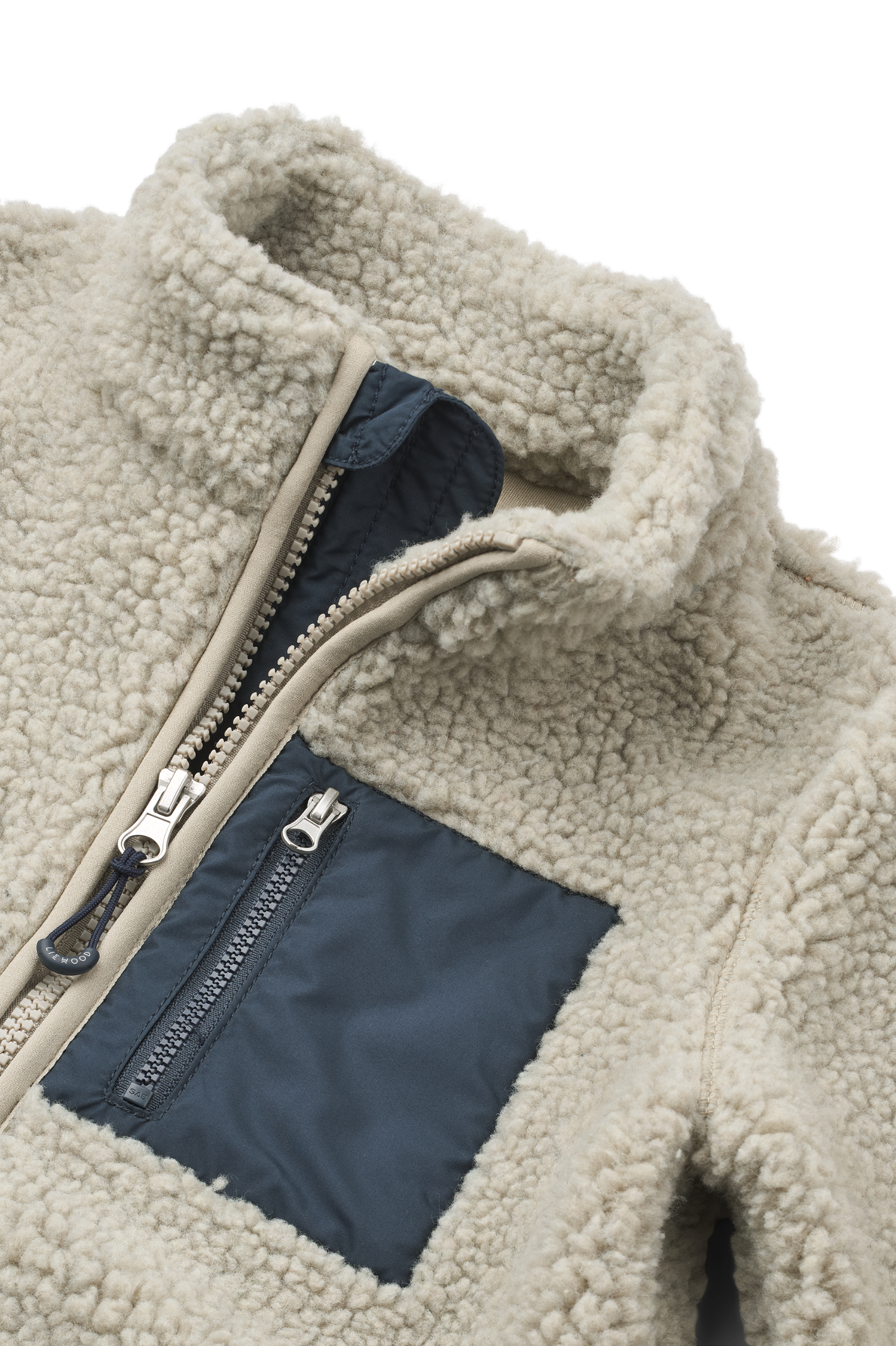 Liewood Nolan Pile Jacket - Mist