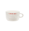 Anna + Nina I Love You Cappuccino Mug
