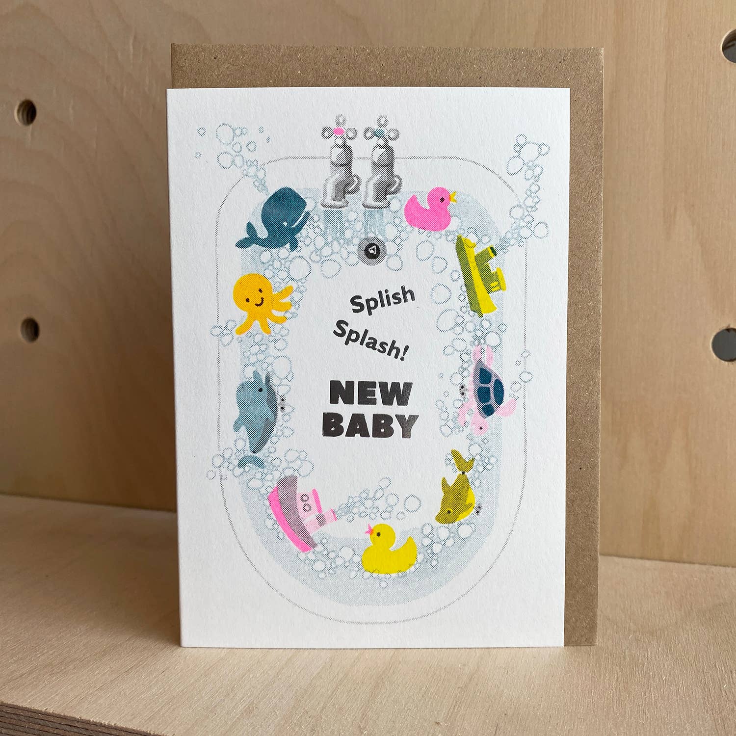 New Baby Cards - Splish Splash