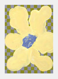 Flowers with Checks 04 50x70cm