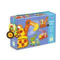 Djeco 6 Duo Puzzles - Articulo Vehicles