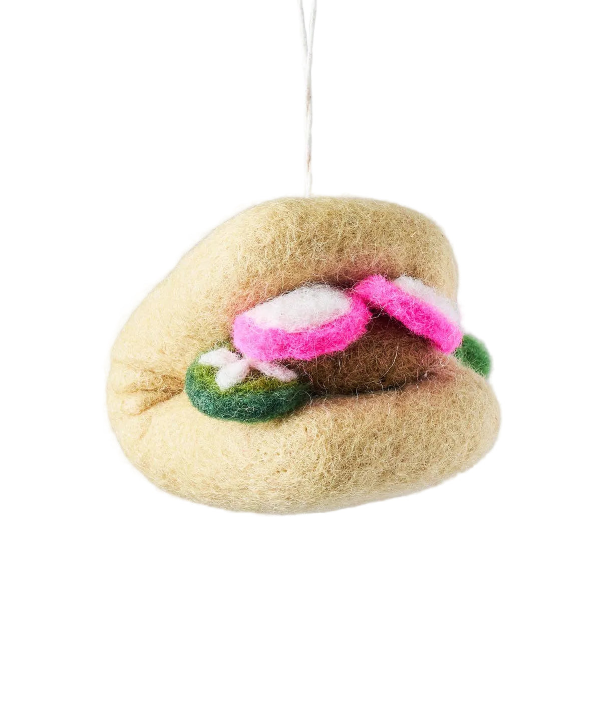 Bao Bun Hanging Felt Ornament