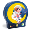 Djeco Silhouette 24 Piece Puzzle - Astronaut On The Moon