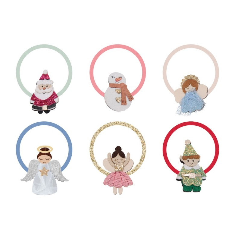 Mimi & Lula Cute christmas Character Mini Hair Ties