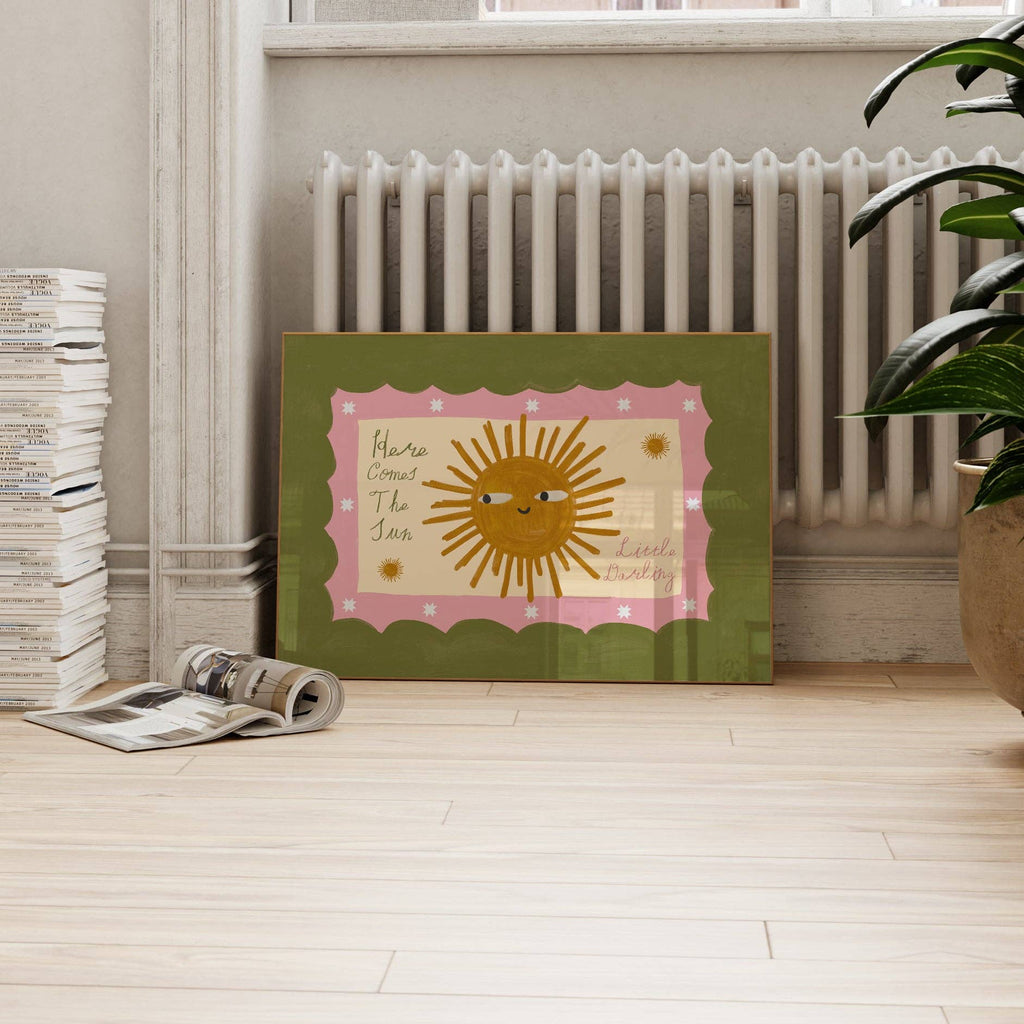 Here Comes The Sun Little Darling Poster