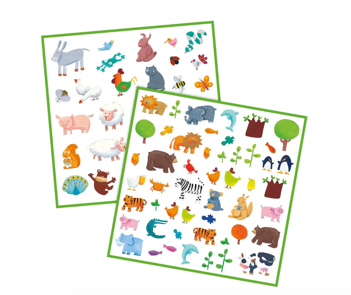 Djeco Stickers Animals