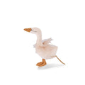 Moulin Roty Cream swan rattle - La Petite Ecole de Danse