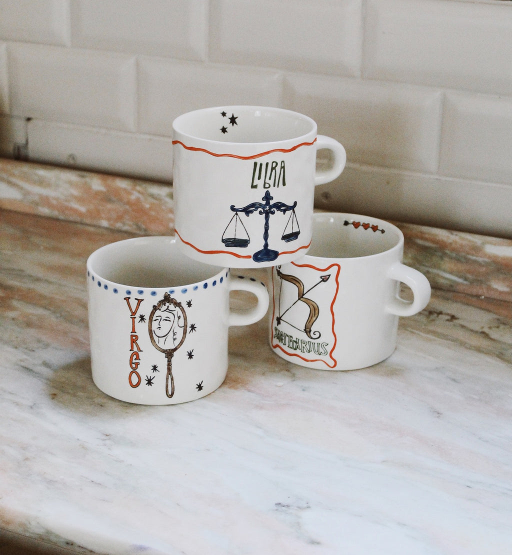 Anna+Nina Zodiac Mugs