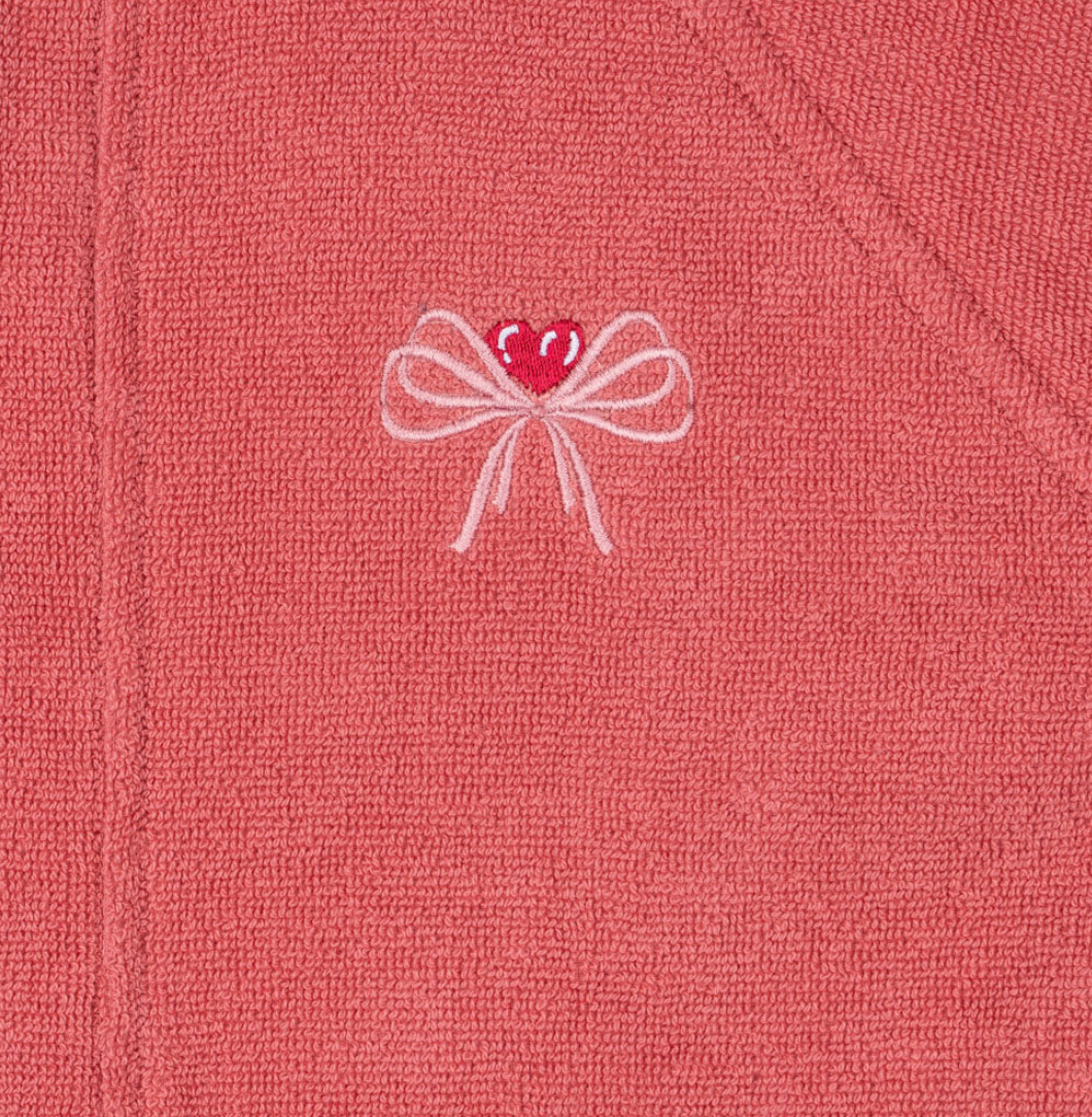 Konges Sløjd Terry bathrobe Flamingo Plume