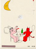 Wish cards - Angel Devil Dinner