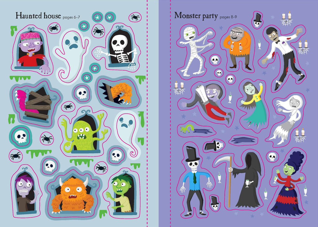 LITTLE FIRST STICKERS HALLOWEEN (PB)