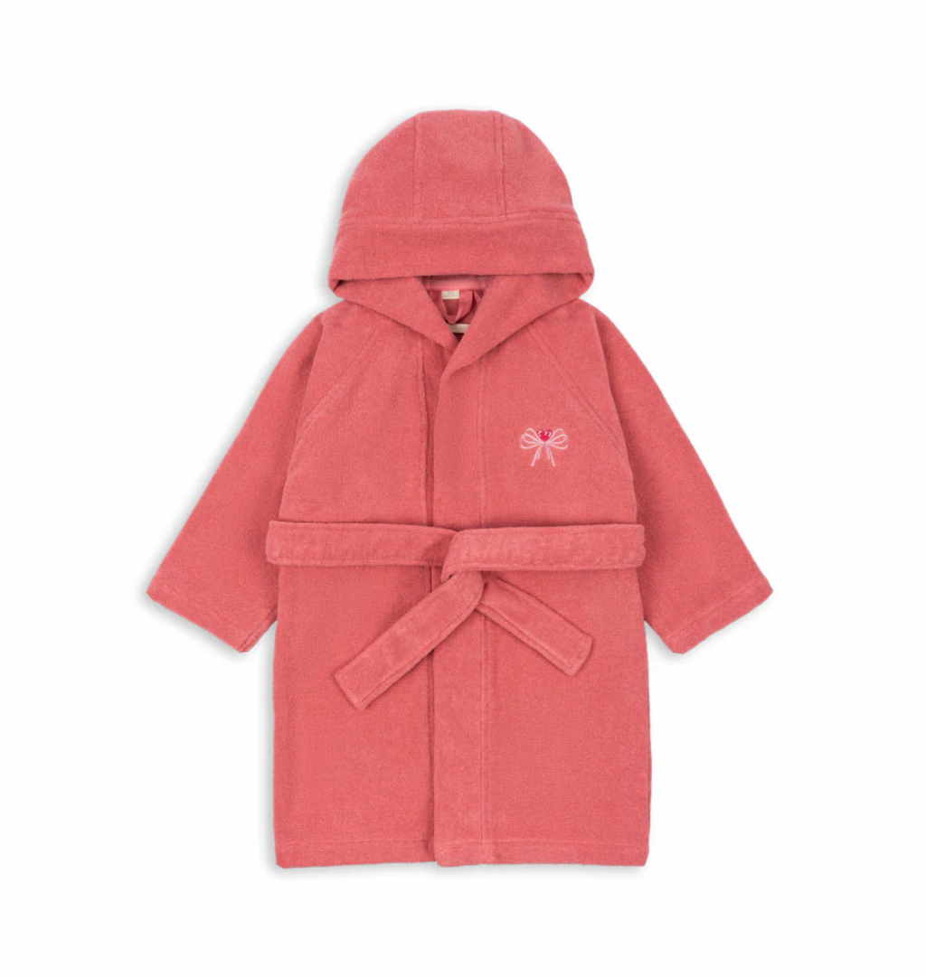 Konges Sløjd Terry bathrobe Flamingo Plume
