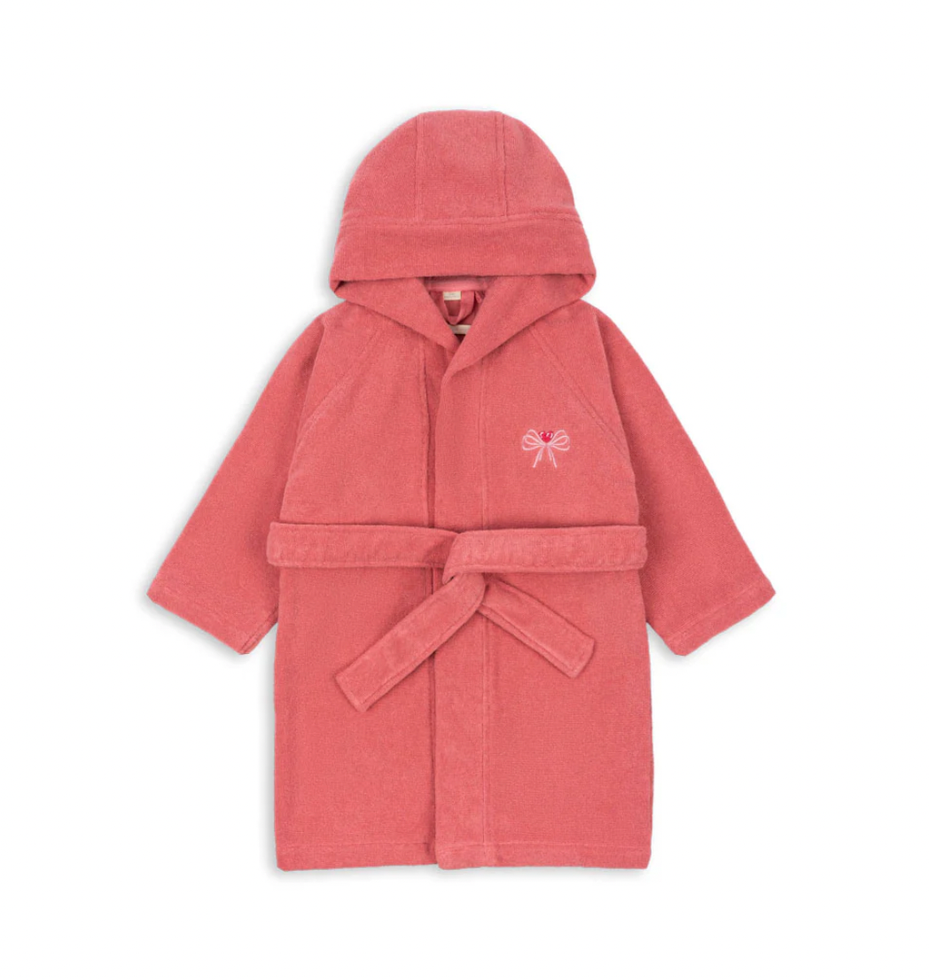 Konges Sløjd Terry bathrobe Flamingo Plume