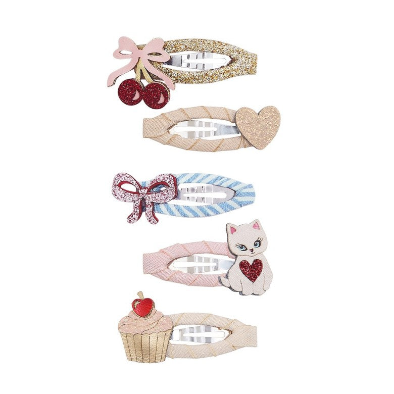 Mimi & Lula Kittybow mini hair clips