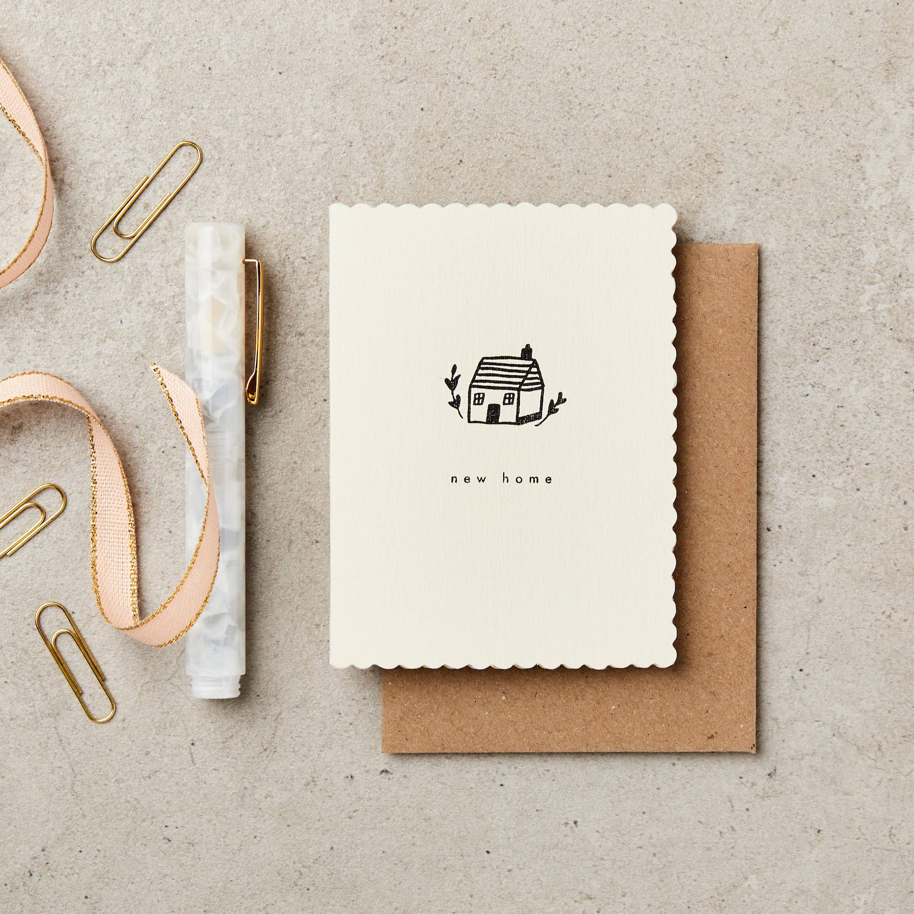House A7 New Home Greeting Card