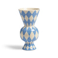 &Klevering Vase Rhombic Blue