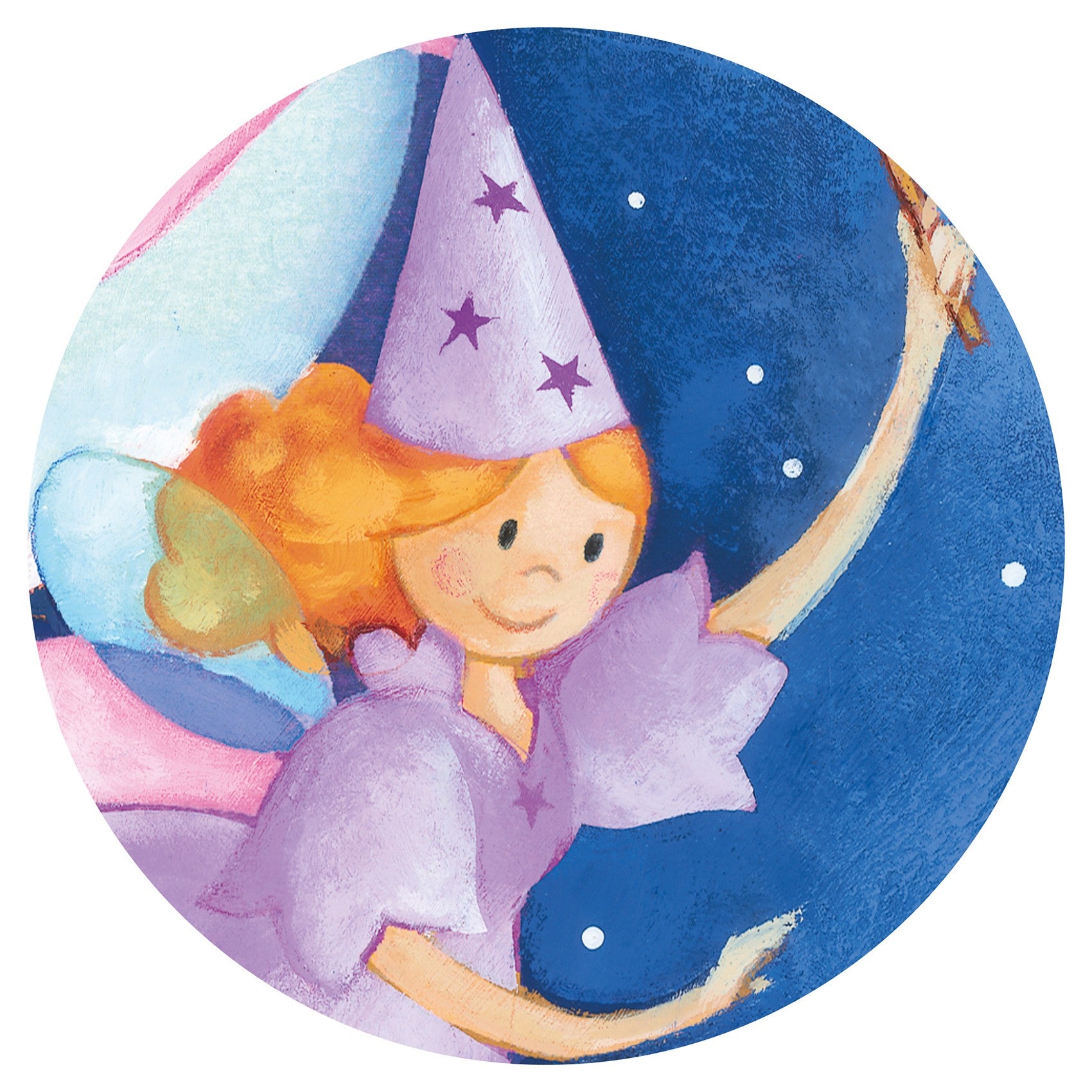 Djeco Silhouette 36 Pieces Puzzle - The Fairy and The Unicorn