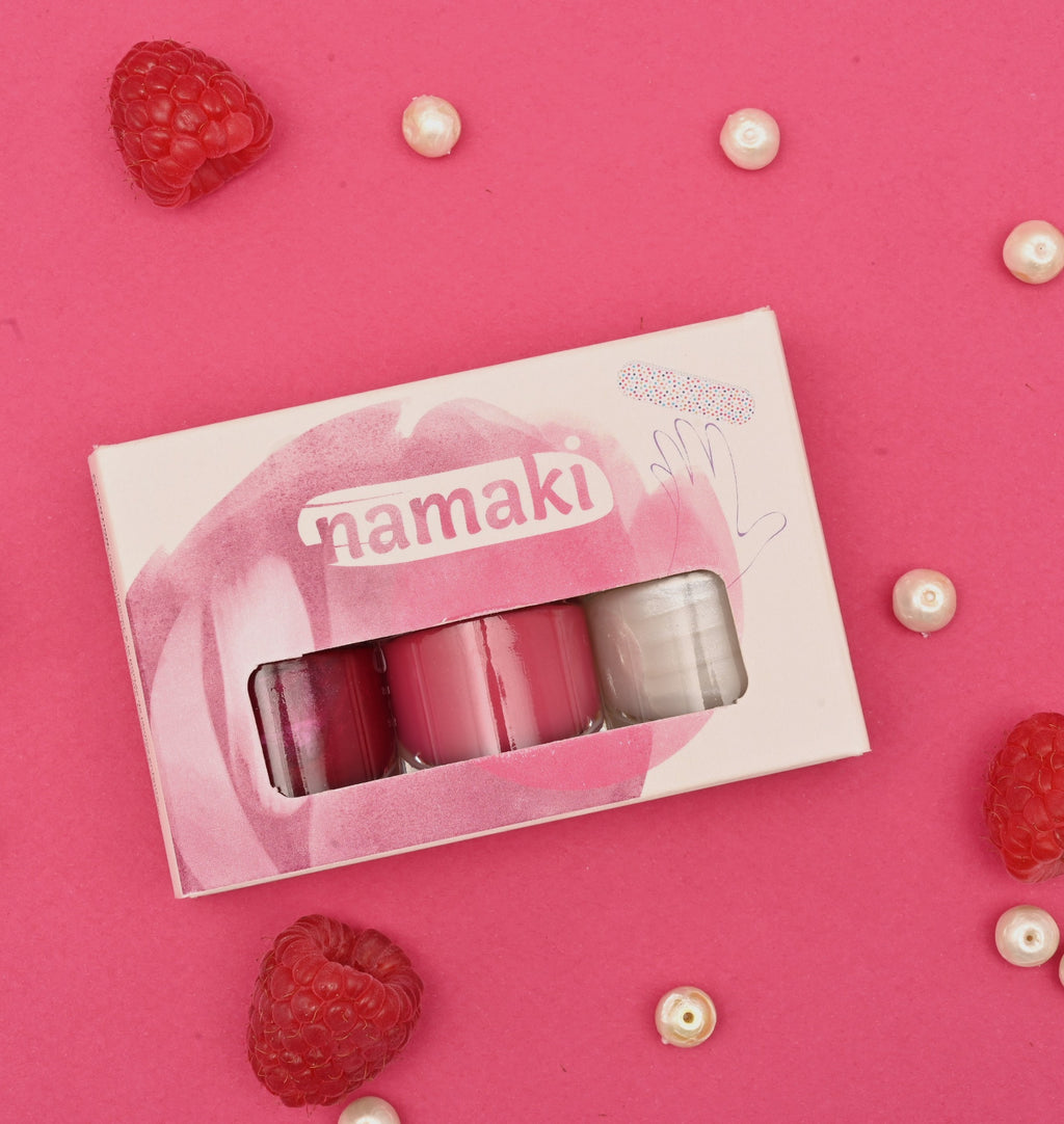 Namaki Nail Polishes - Set of 3 - Fruity Sorbet