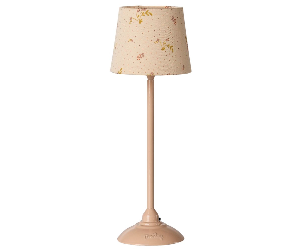 Maileg Floor lamp, Miniature - Powder