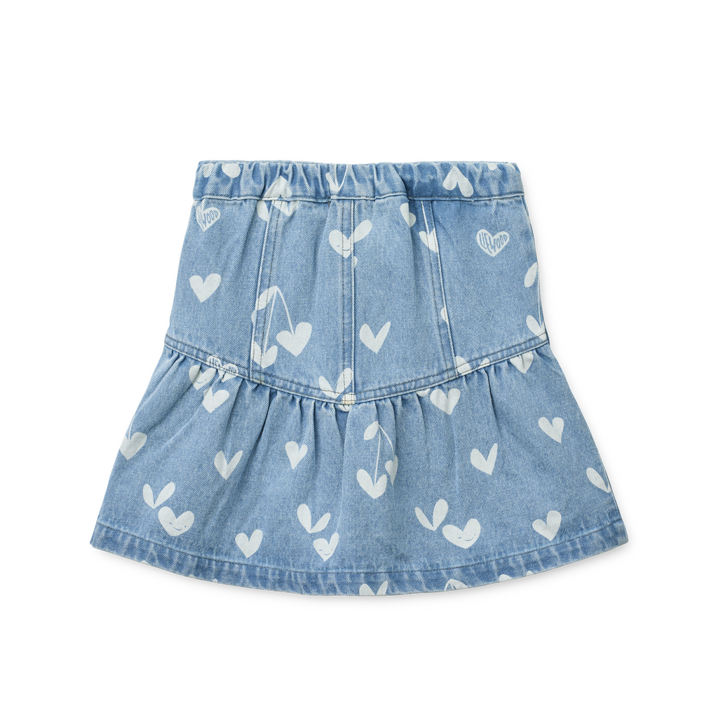 Liewood Dayla Printed Denim Skirt