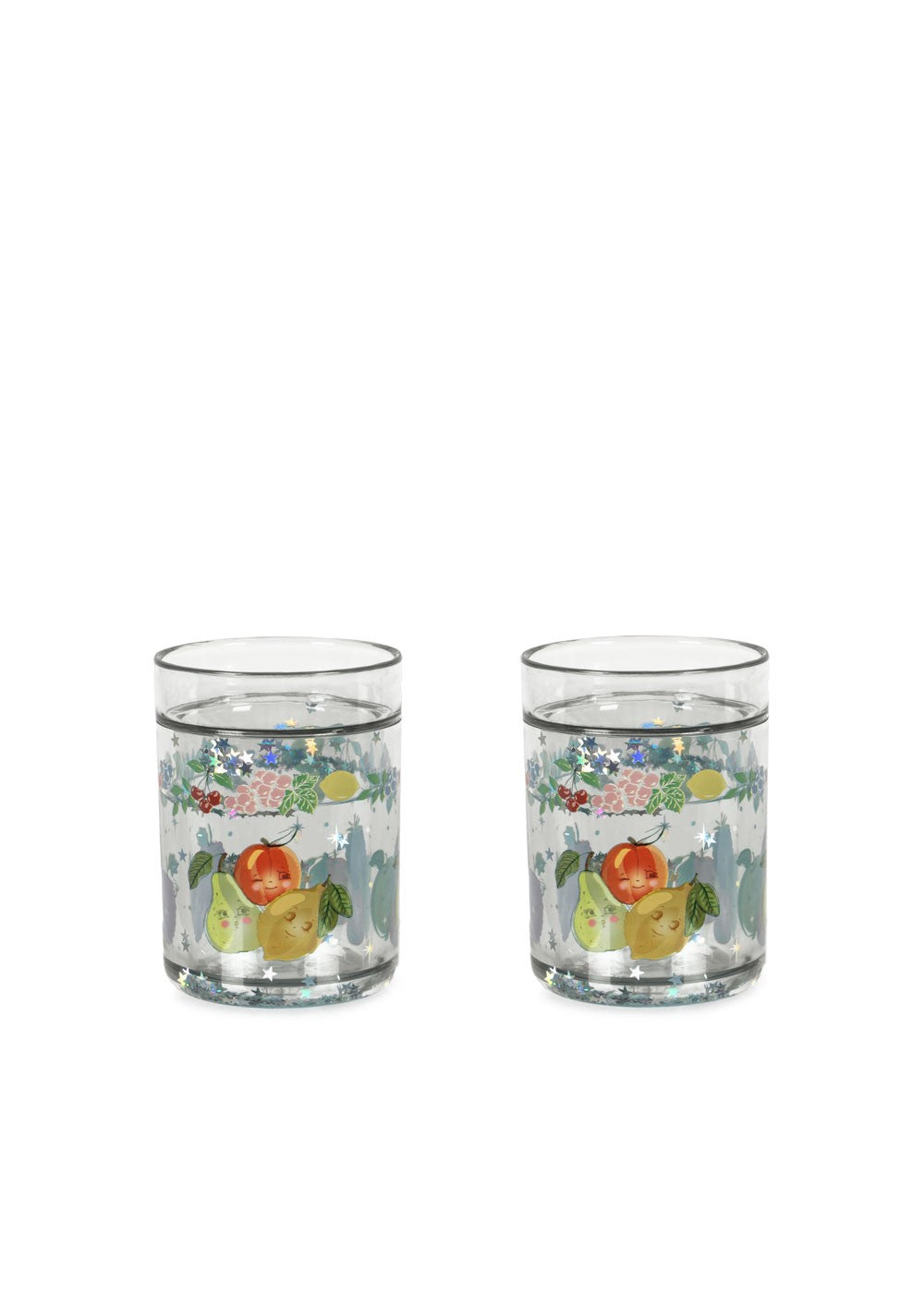Konges Sløjd 2 pack glitter cups - Fruity